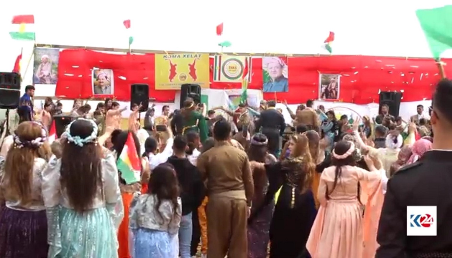 Kurdên Qamişloyê cejna Newrozê li gundê Elî Fero pîroz dikin